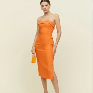 Reformation Marcella Linen Dress